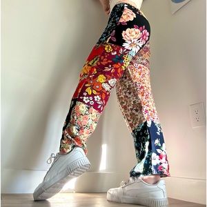 Urban Outfitters - Multi-pattern Floral Pant